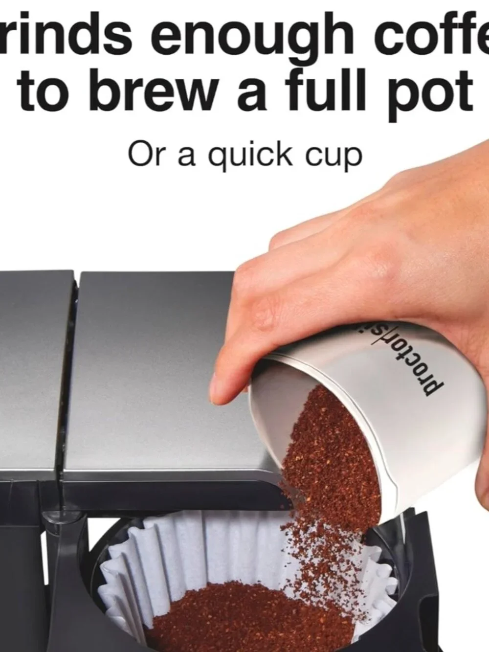 Electric Coffee Grinder for Beans, Spices and More, Stainless Steel Blades, 12 C
